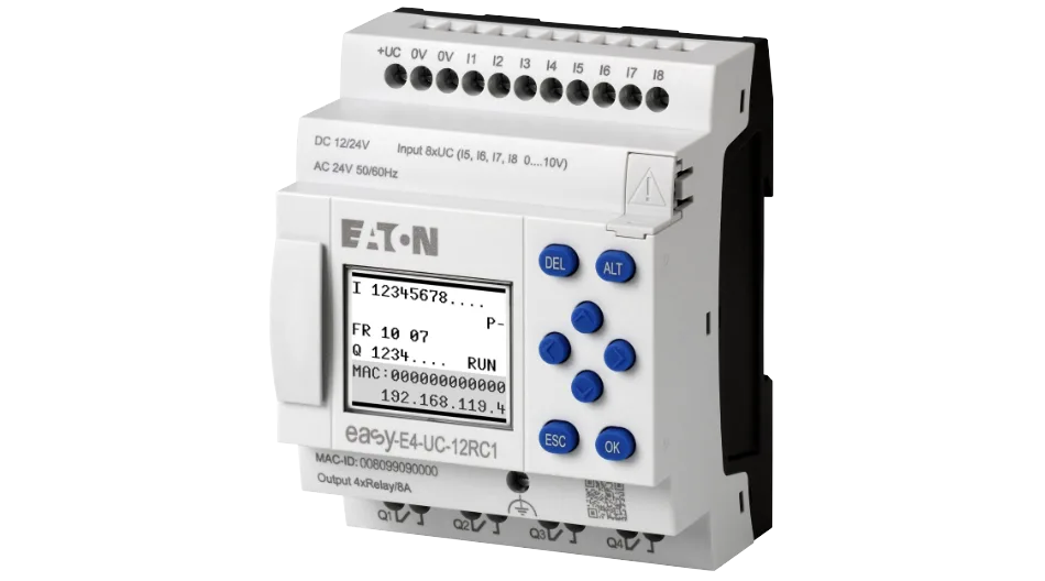 New Eaton EasyE4 Multifunction Relay – Can be Integrated into IIoT.