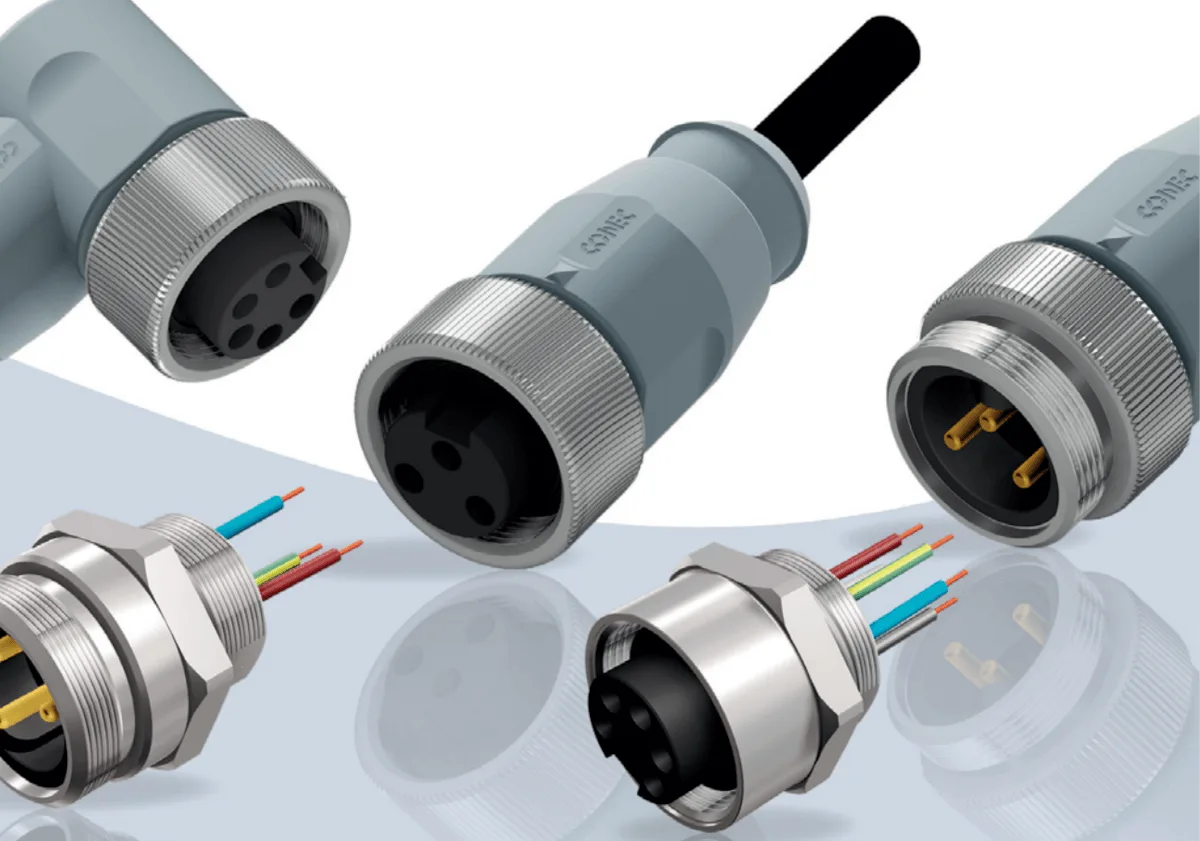 CONEC 7/8“ konektori preseka žice 2,5 mm² – AVG14