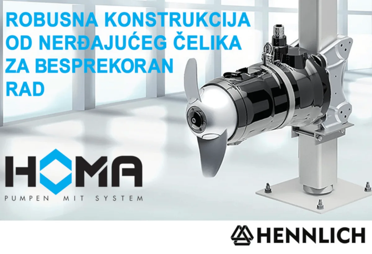 HOMA HRS mikser serija podvodnih motornih miksera