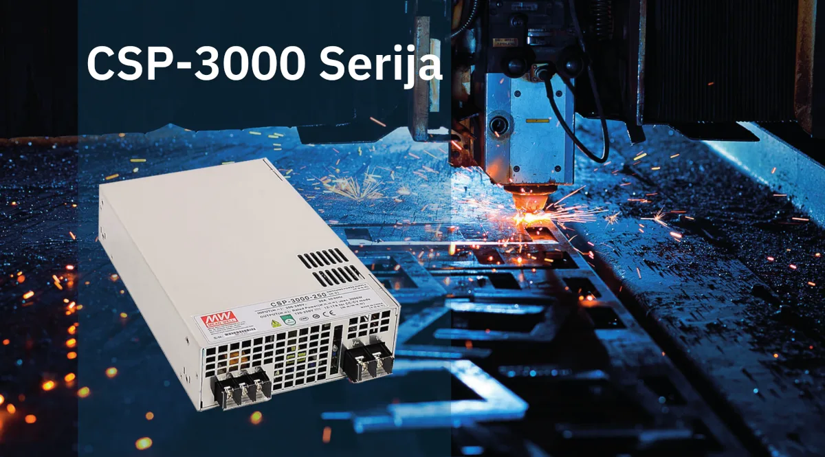 Novo MEAN WELL programabilno napajanje sa visokim naponskim DC izlazima 3000W