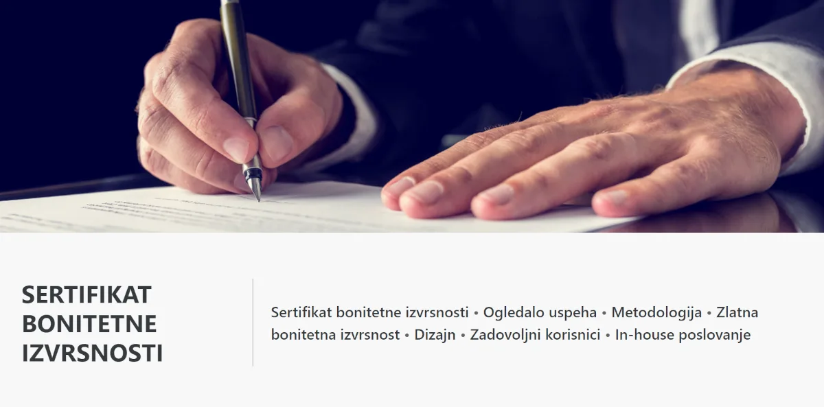 Bonitetne ocene dominantno merilo uspešnosti kompanija