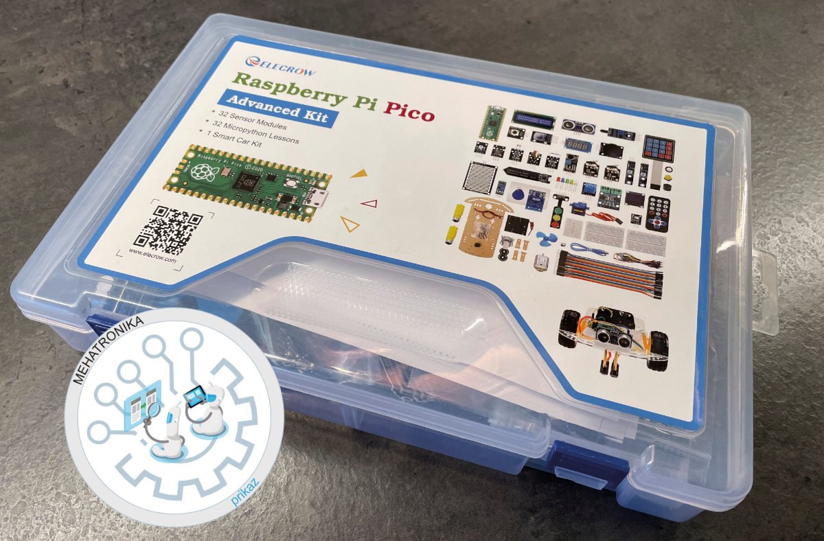 Elecrow Raspberry Pi Pico Advanced Kit Review • magazin Mehatronika