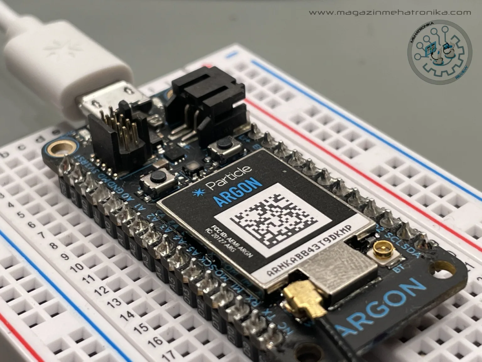 Particle Argon board