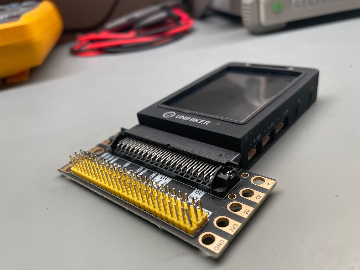 UNIHIKER with I/O pins