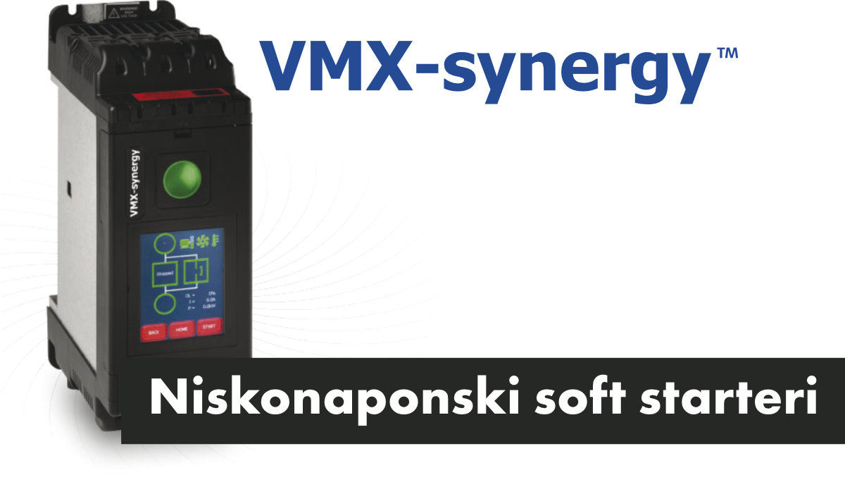 Motortronics soft starteri VMX-Synergy