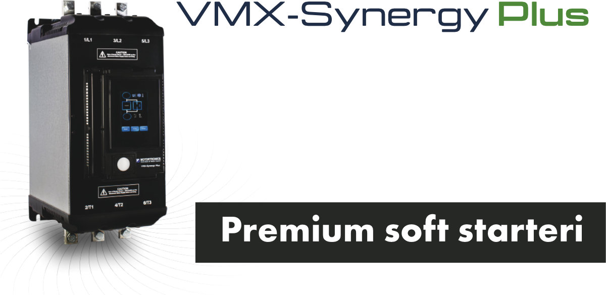 Motortronics soft starteri VMX-Synergy Plus