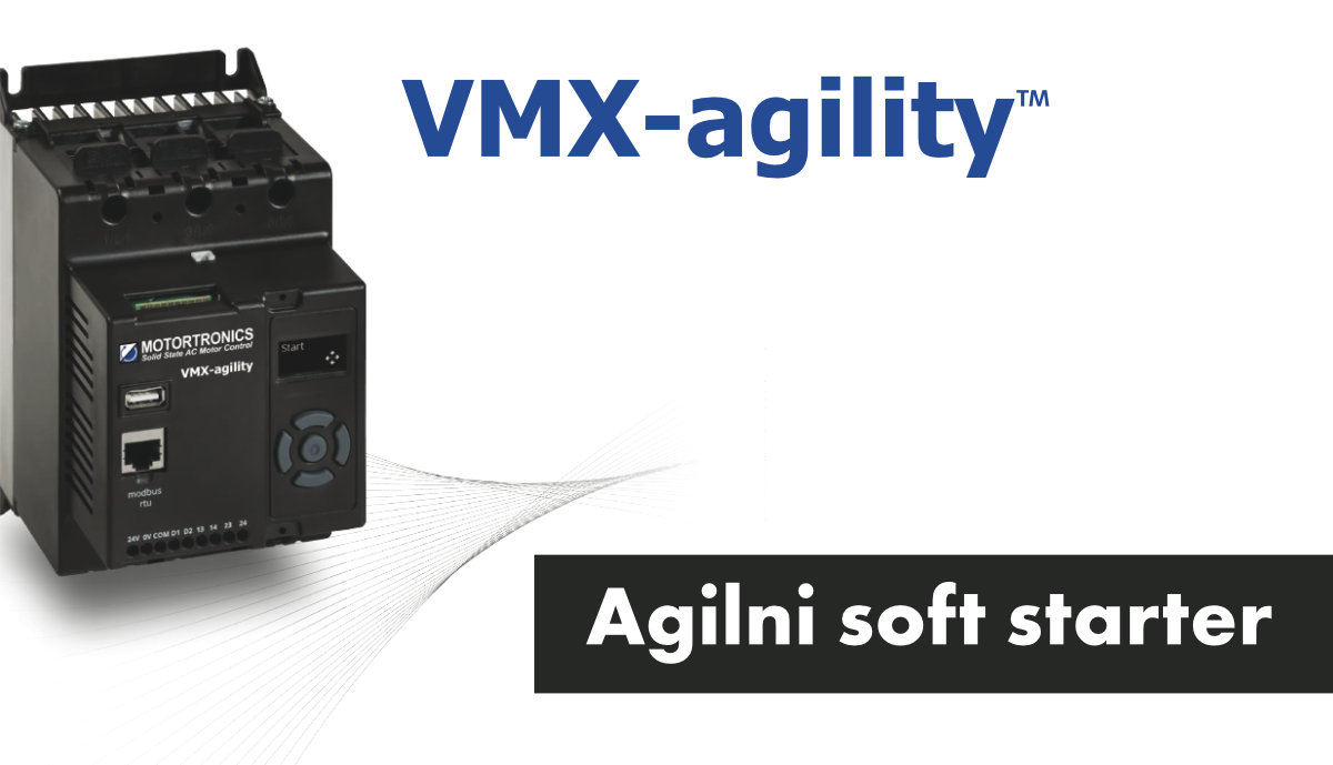 Motortronics soft starteri VMX-agility