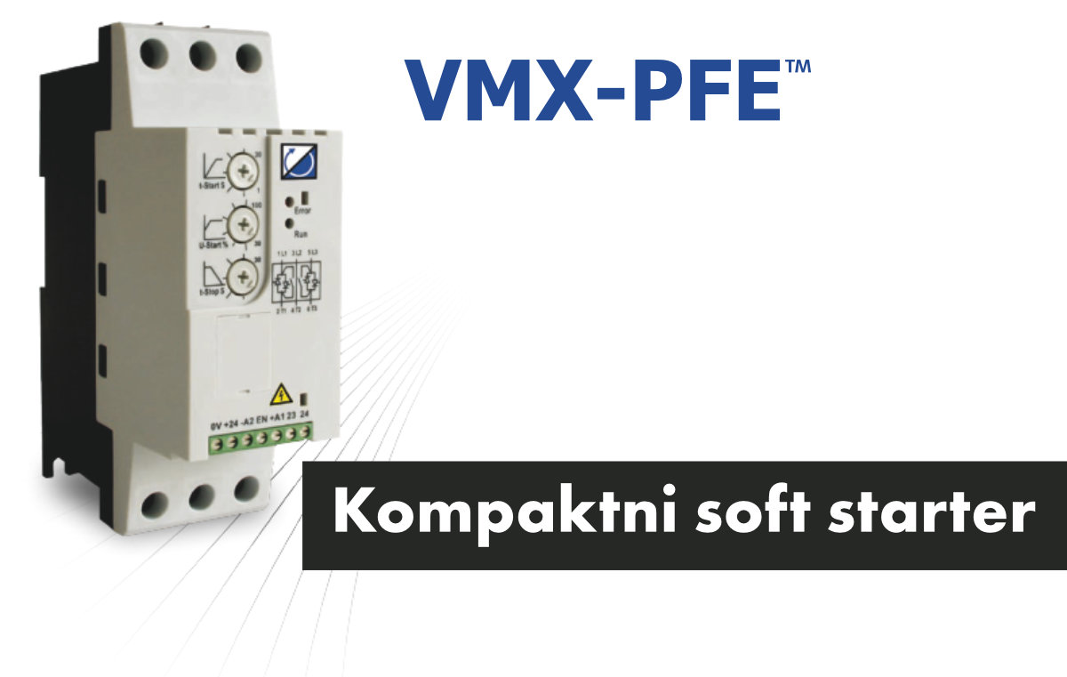 Motortronics soft starteri VMX-PFE