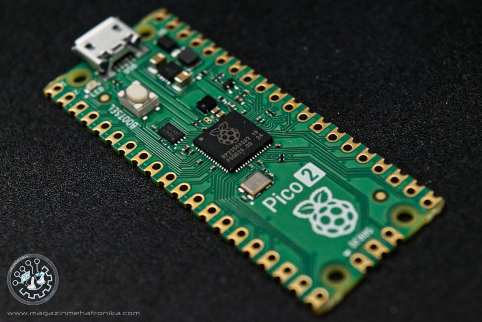 Raspberry Pi Pico 2 with RP2350A MCU