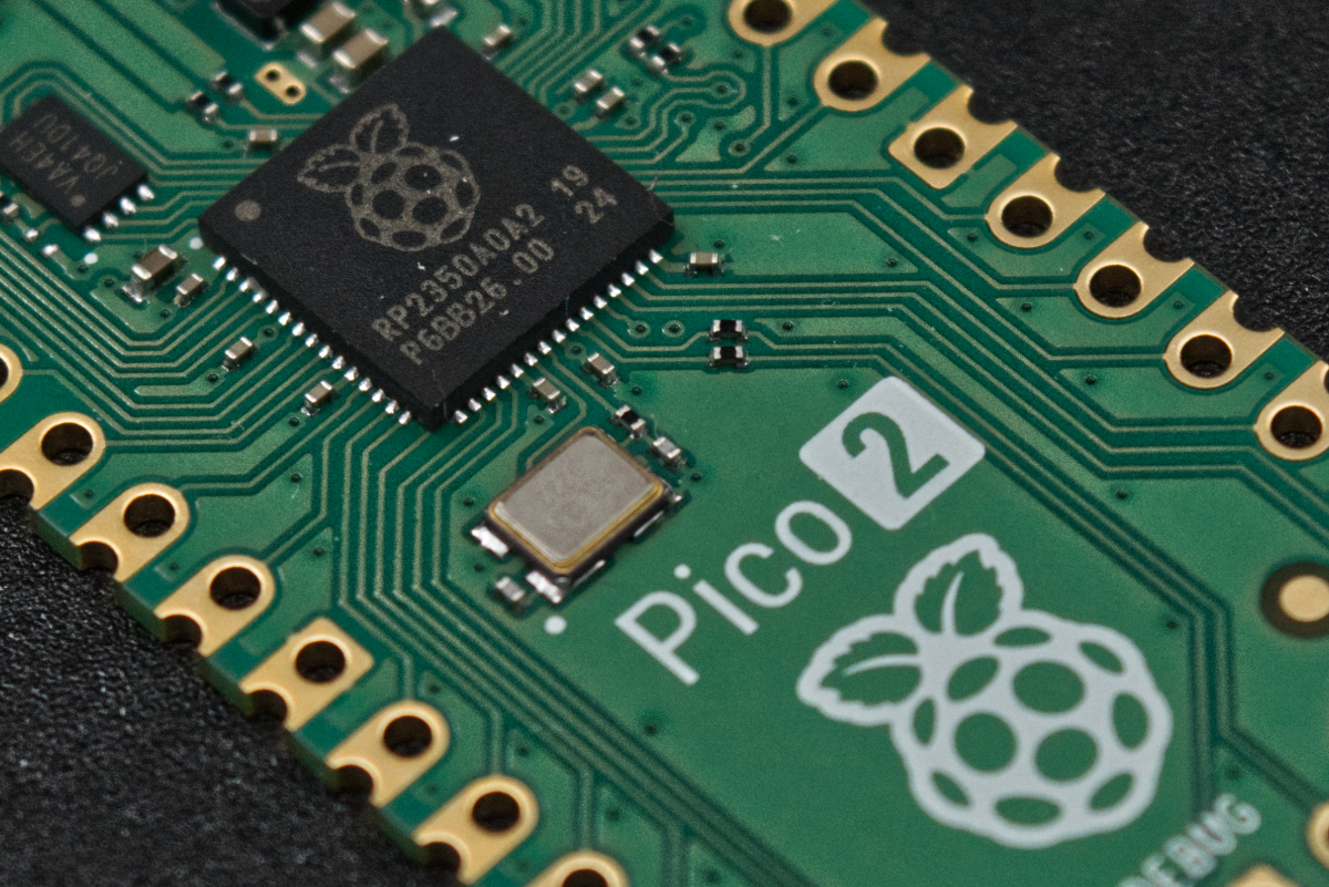 RP2350A MCU in Raspberry Pi Pico 2