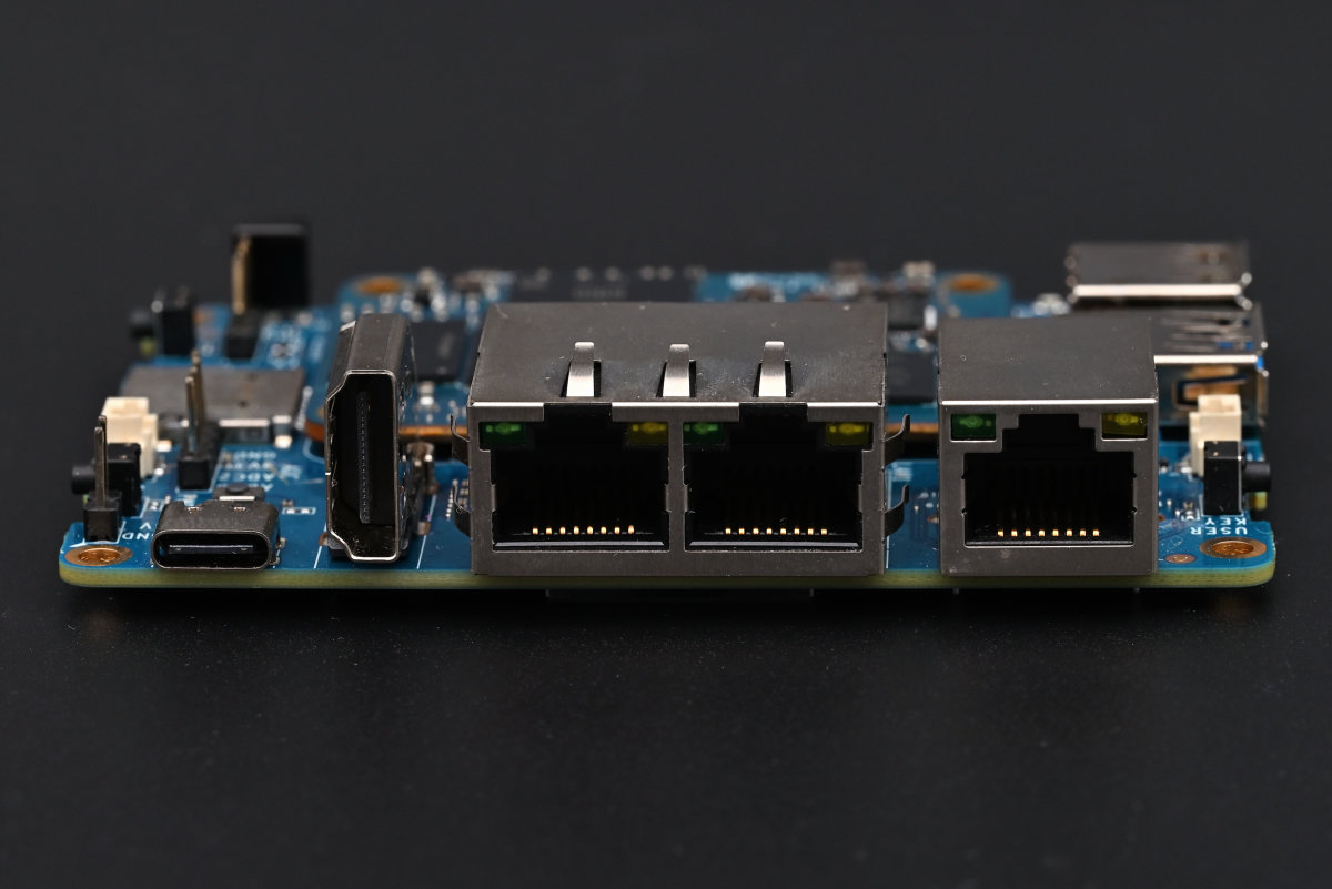 Orange Pi Compute Module 5 Ethernet ports