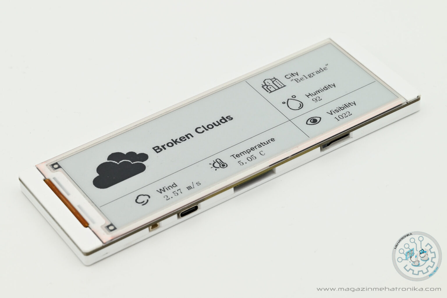 Elecrow CrowPanel ESP32 E-Paper HMI Display