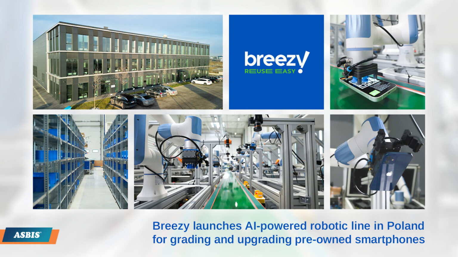 Brend Breezy lansirao robotsku AI proizvodnu liniju za obnovu polovnih pametnih telefona