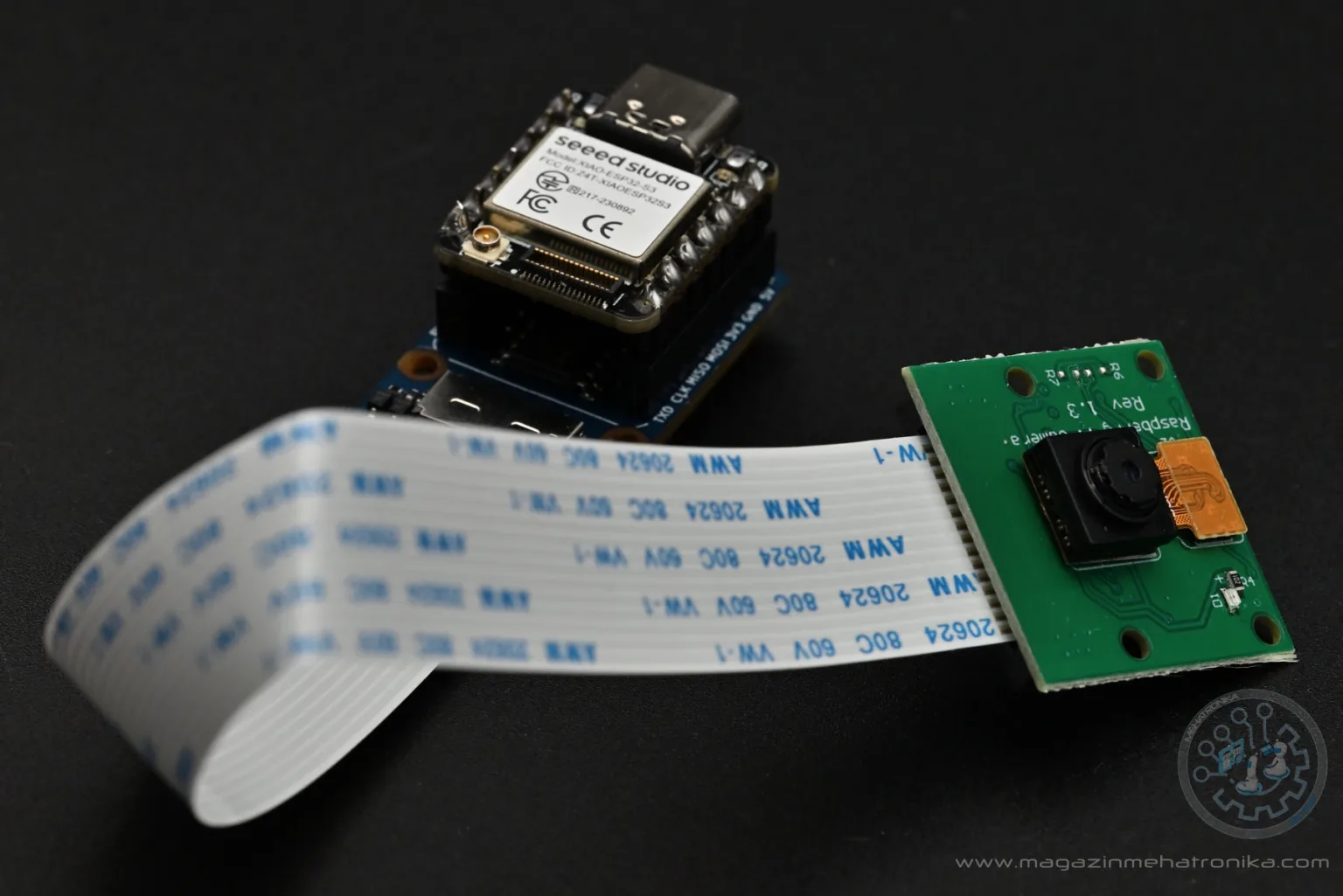 Seeed Studio Grove Vision AI Module V2 with Camera and XIAO ESP32C3