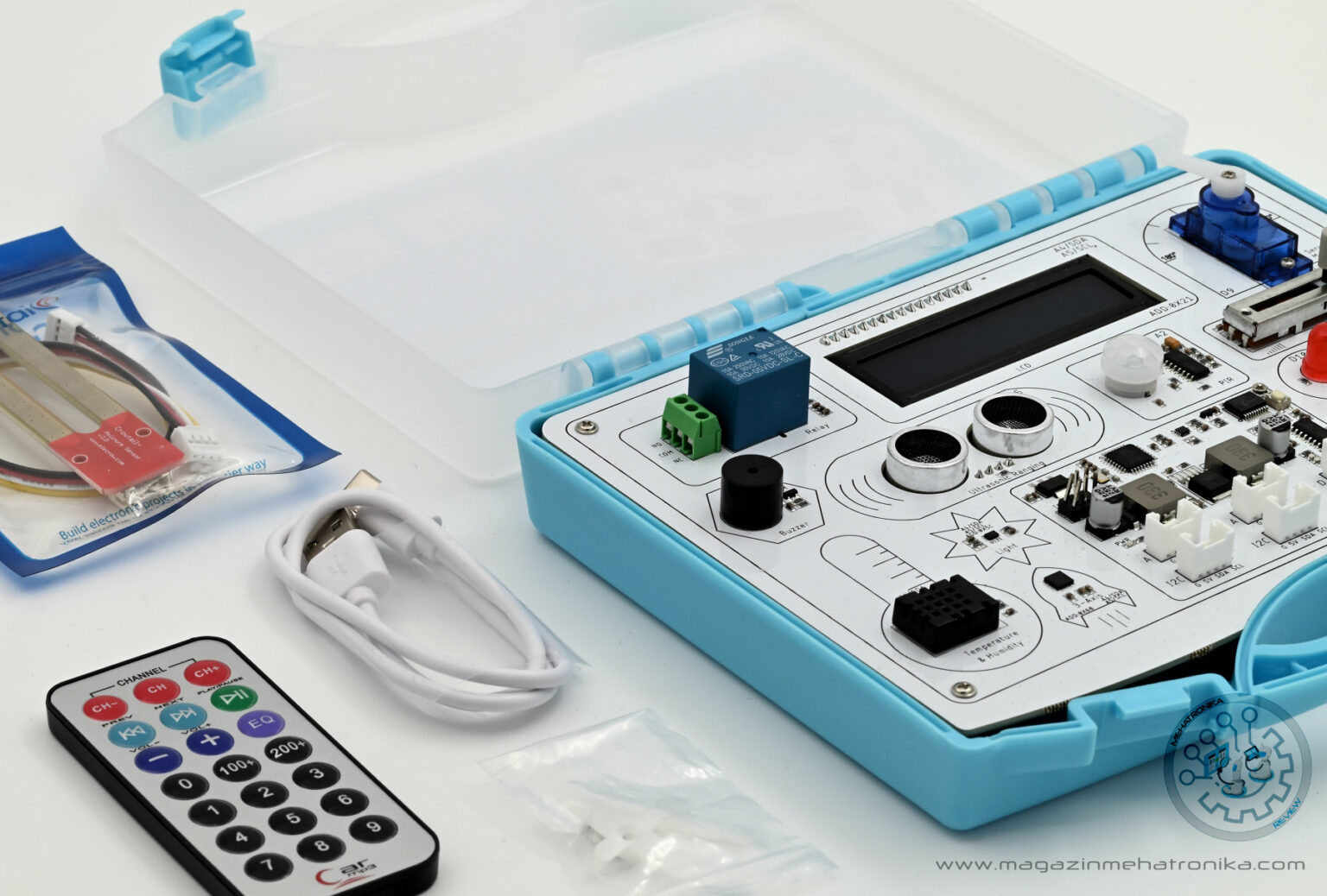 Elecrow All-in-one Starter Kit for Arduino recenzija Elecrow All-in-one Starter Kit for Arduino