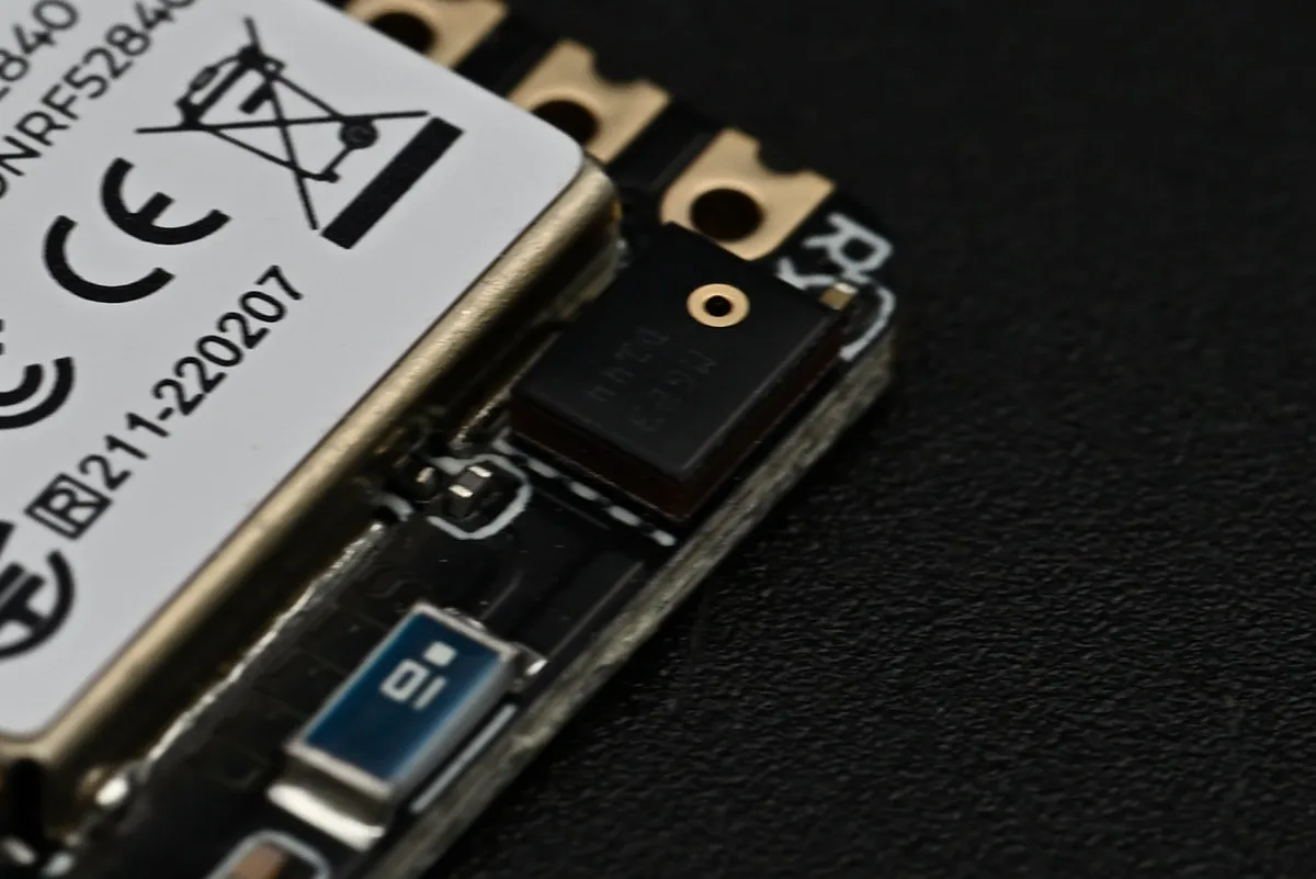Seeed Studio XIAO nRF52840 Sense microphone