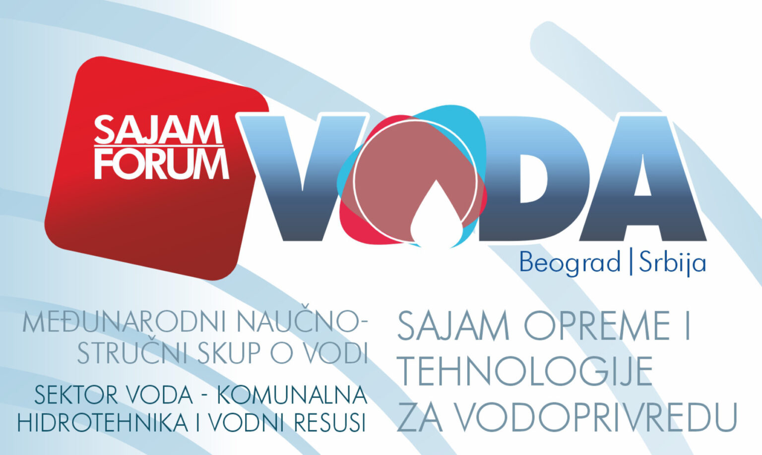 Sajam/Forum Voda Beograd 03.-05. decembar 2025. Sajam voda 2025