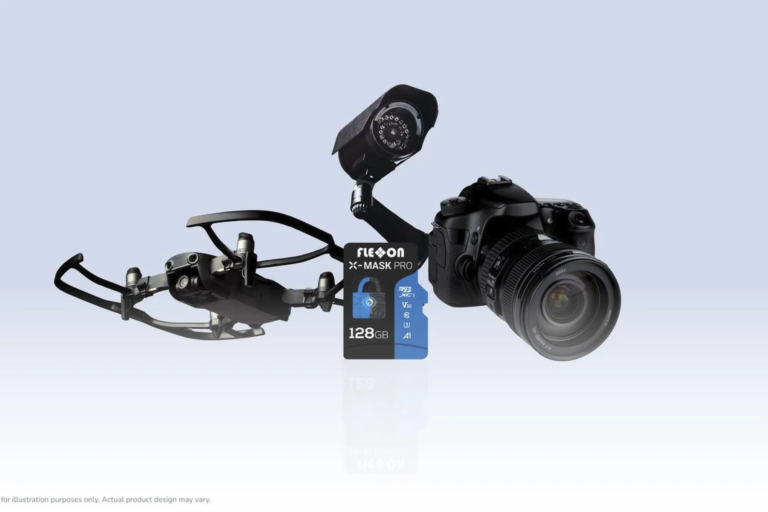 Flexxon X-Mask Pro Security SD Card