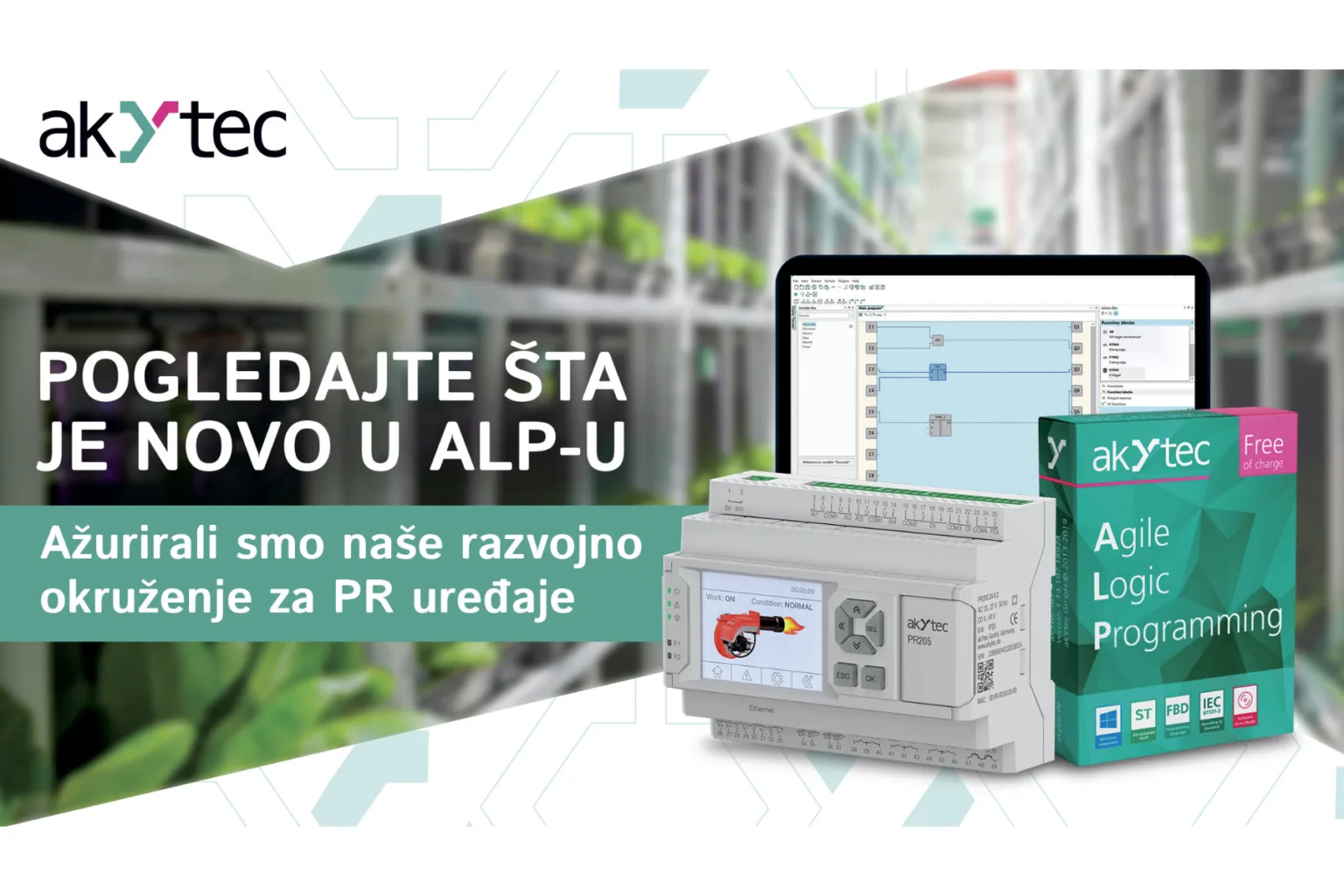 akYtec ALP okruženje za programiranje