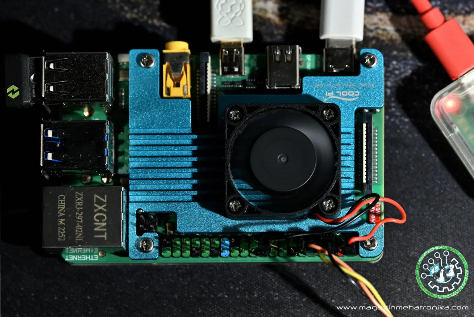 Cool Pi 4B i Ubuntu 25.10 Questing Quokka