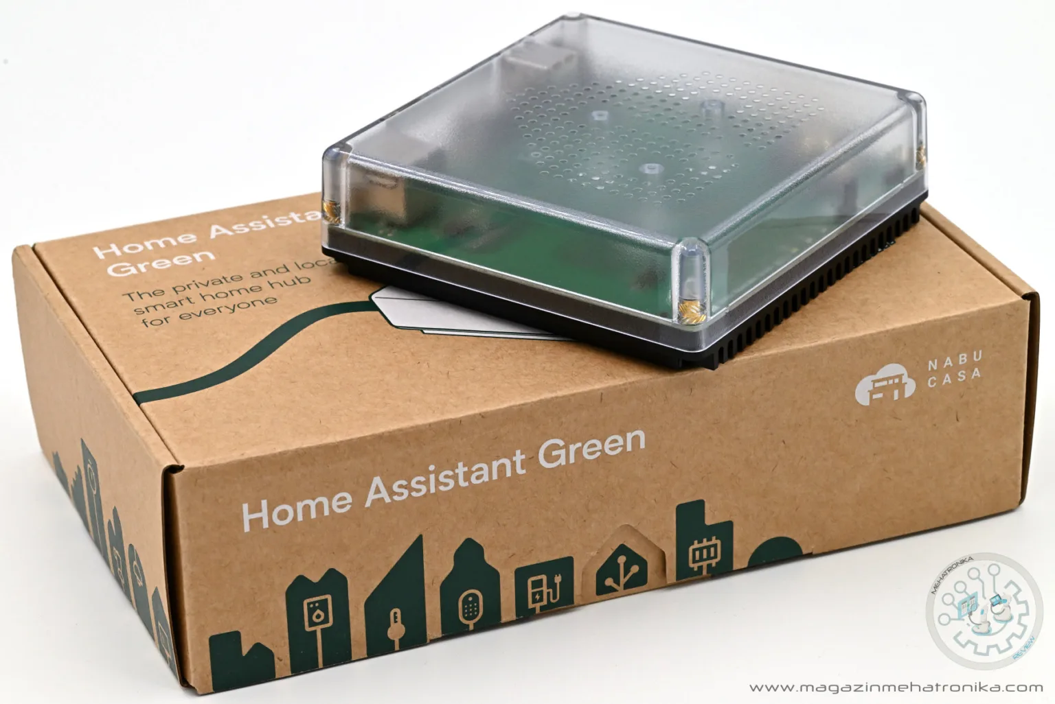 Nabu Casa Home Assistant Green recenzija Home Assistant Green