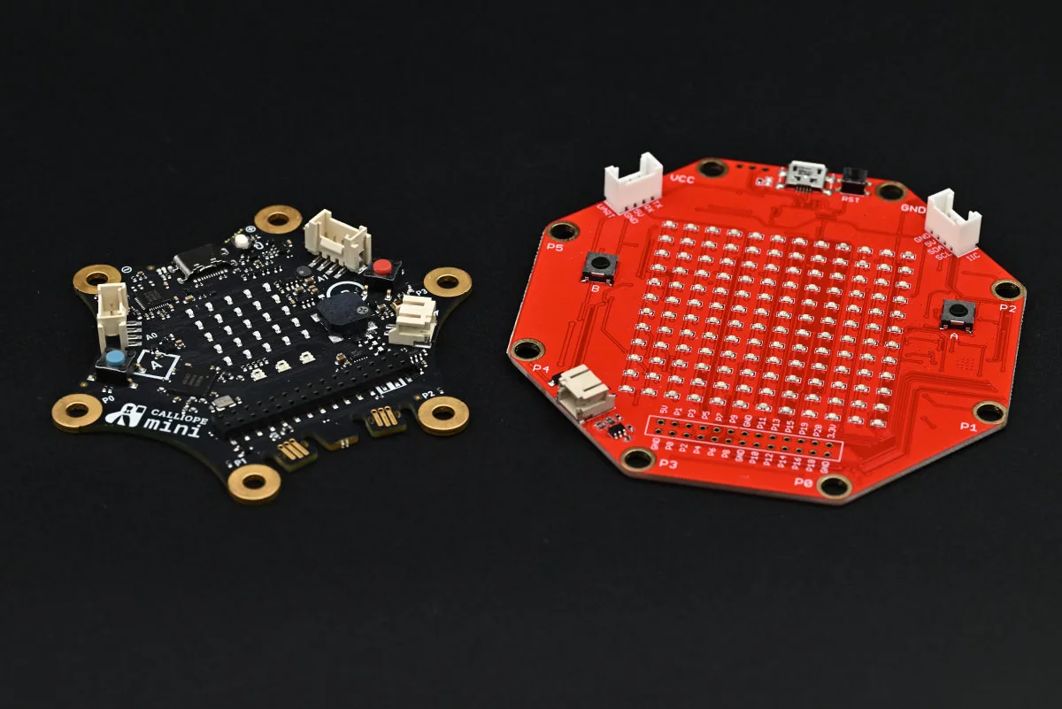 sino:bit vs Calliope mini