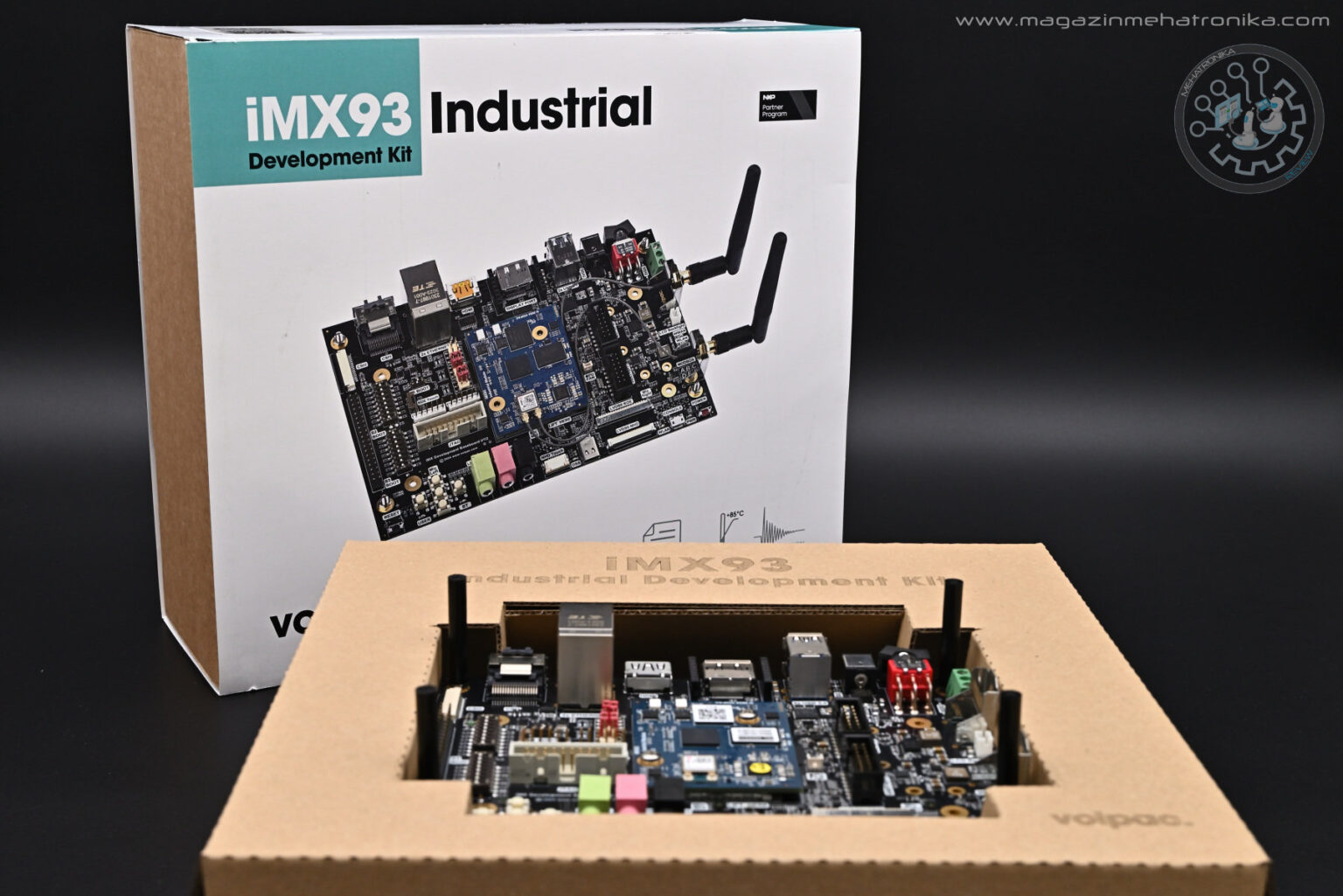 Voipac iMX93 Industrial Development Kit Max recenzija