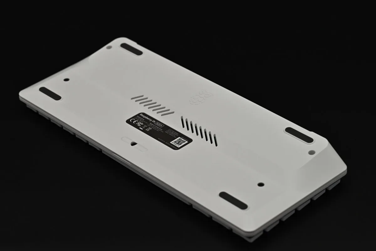 A photo of the unit's backside, prominently showing the air vents.