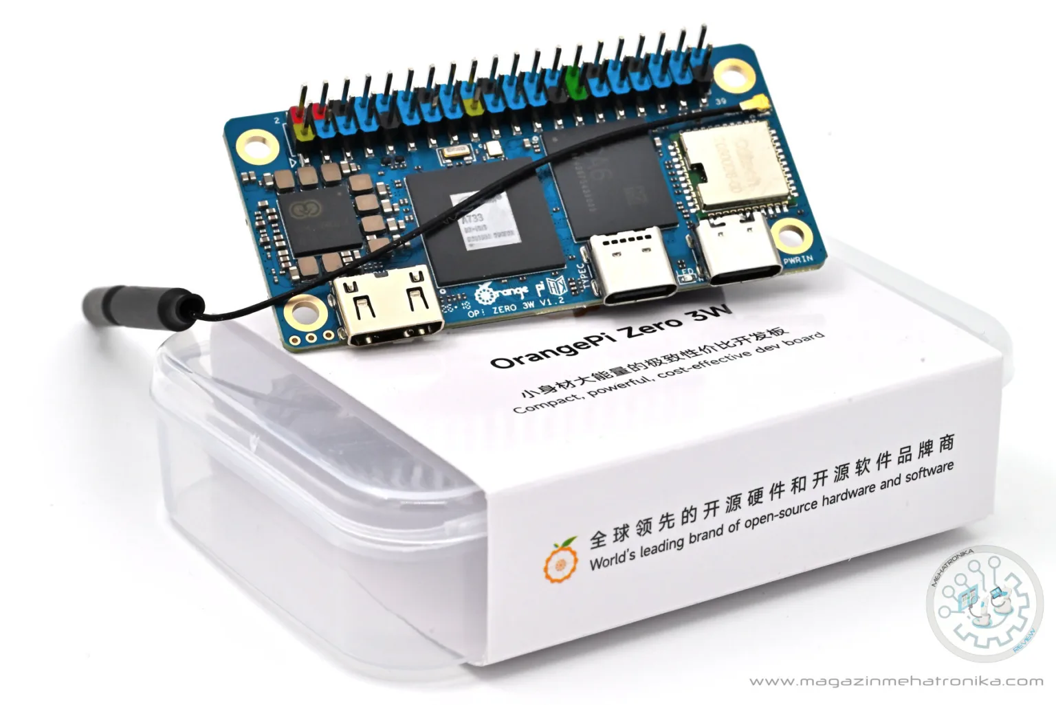 OrangePi Zero 3W recenzija Orange Pi Zero 3W